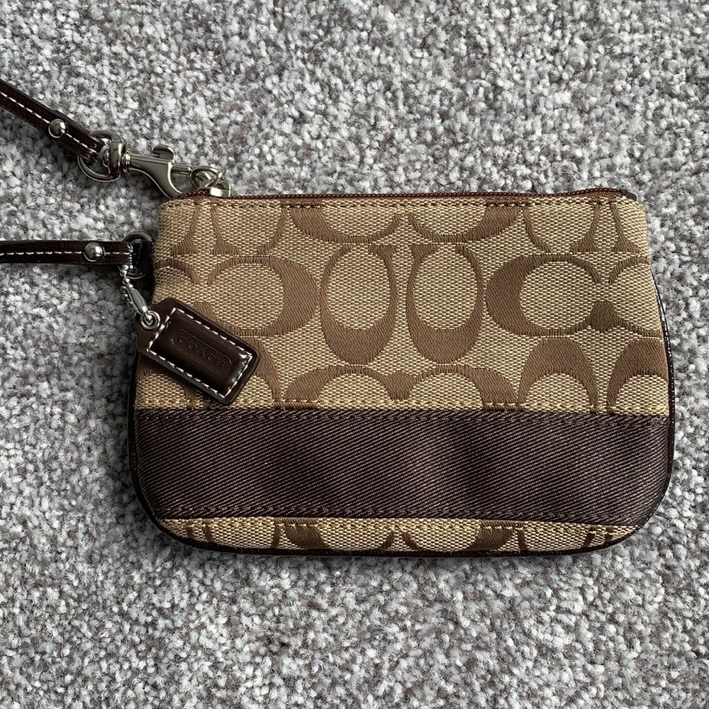 Coach wristlet